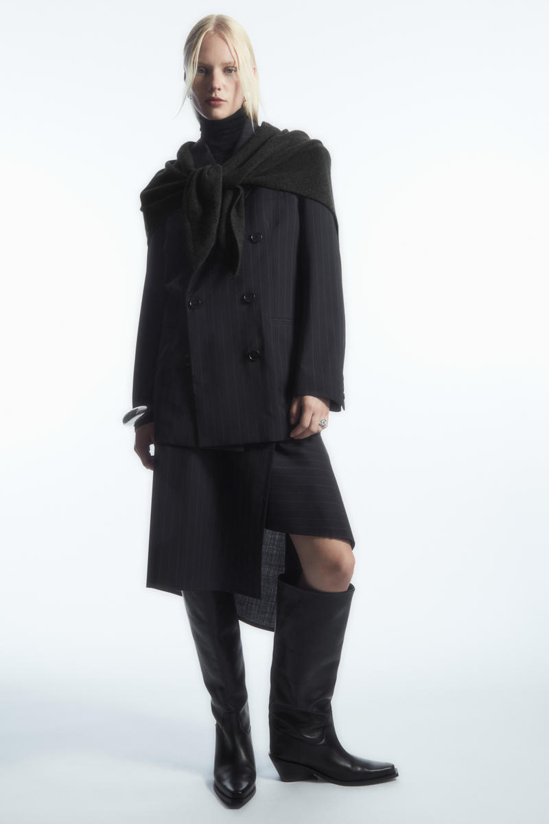 COS ピュアカシミヤショール