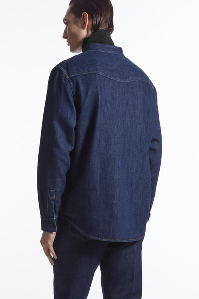 COS デニムウエスタンシャツ