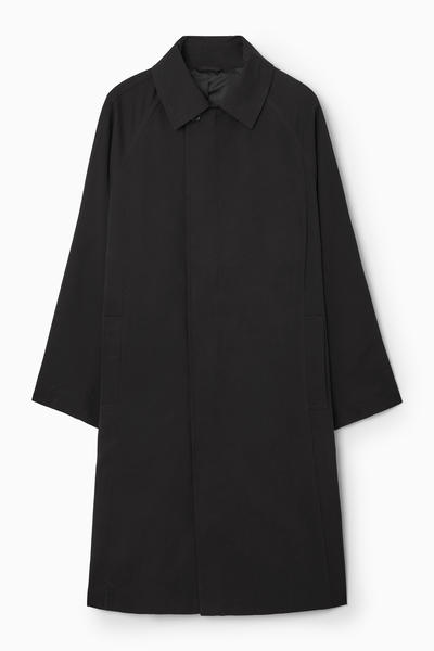 UTILITY TRENCH COAT ユーティリティトレンチコート ブラック｜COS
