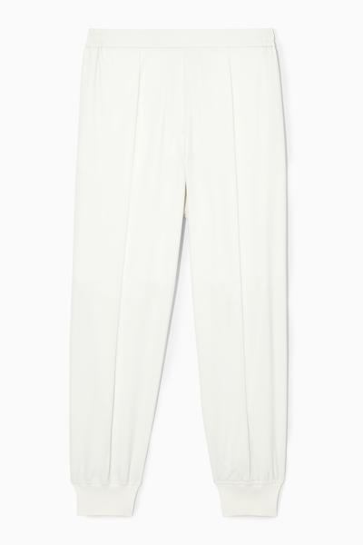 COS ピンタックストレッチテーラードジョガーパンツ