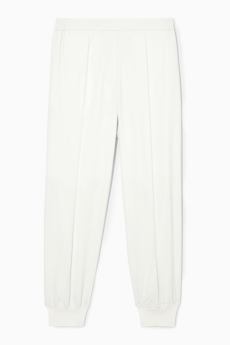 COS ピンタックストレッチテーラードジョガーパンツ