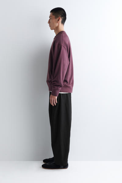 COS オーバーサイズウォッシュドコットンスウェットシャツ