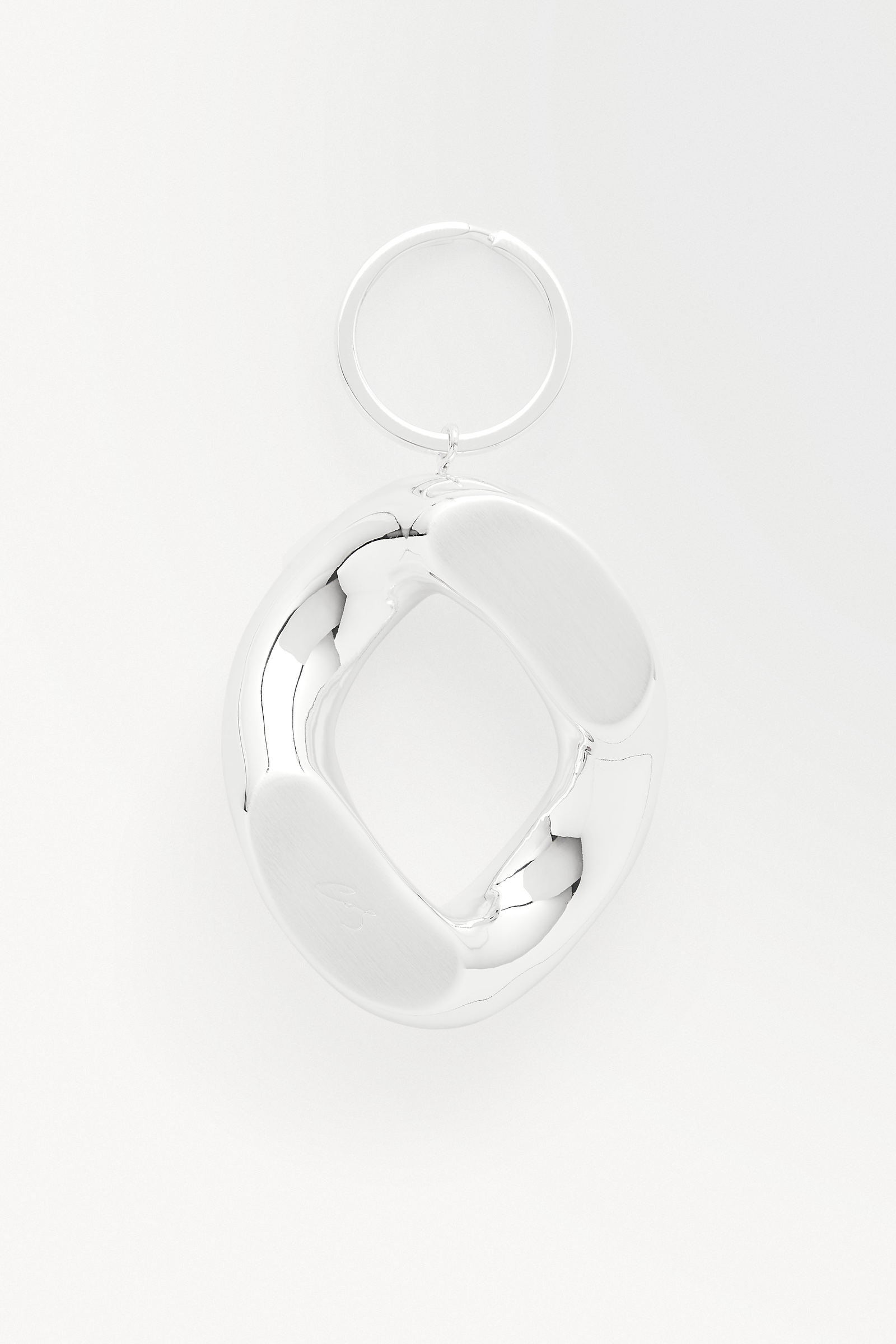 THE CHAIN-LINK KEYRING チェーンリンクキーリング シルバー｜COS コス 
