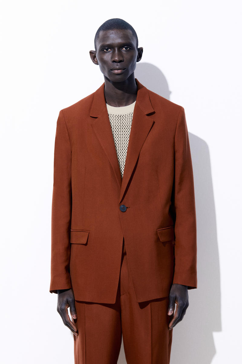 THE SINGLE-BREASTED WOOL BLAZER シングルブレストウールブレザー