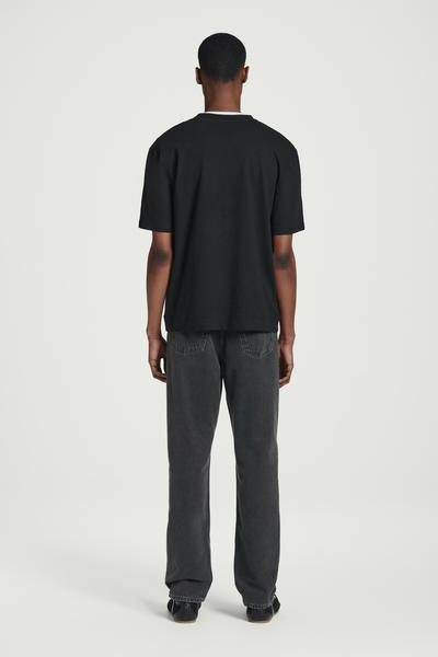 COS 半袖コットンブレンドTシャツ