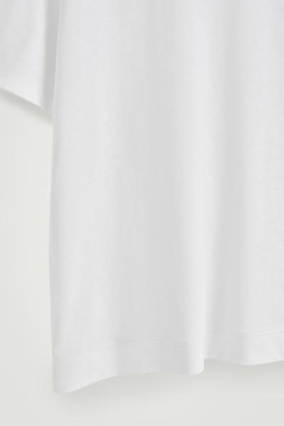 COS 半袖コットンブレンドTシャツ