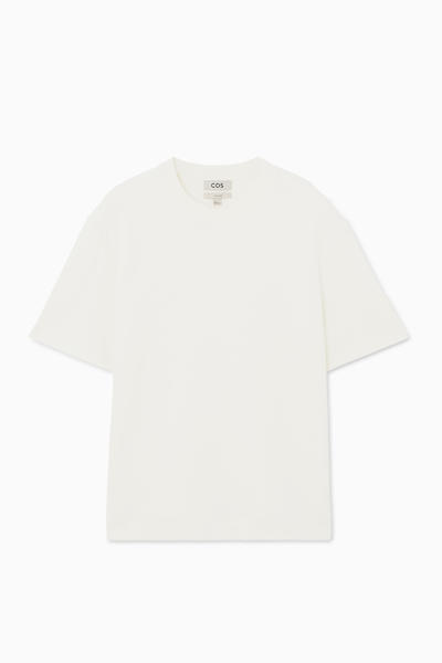 半袖コットンブレンドTシャツ