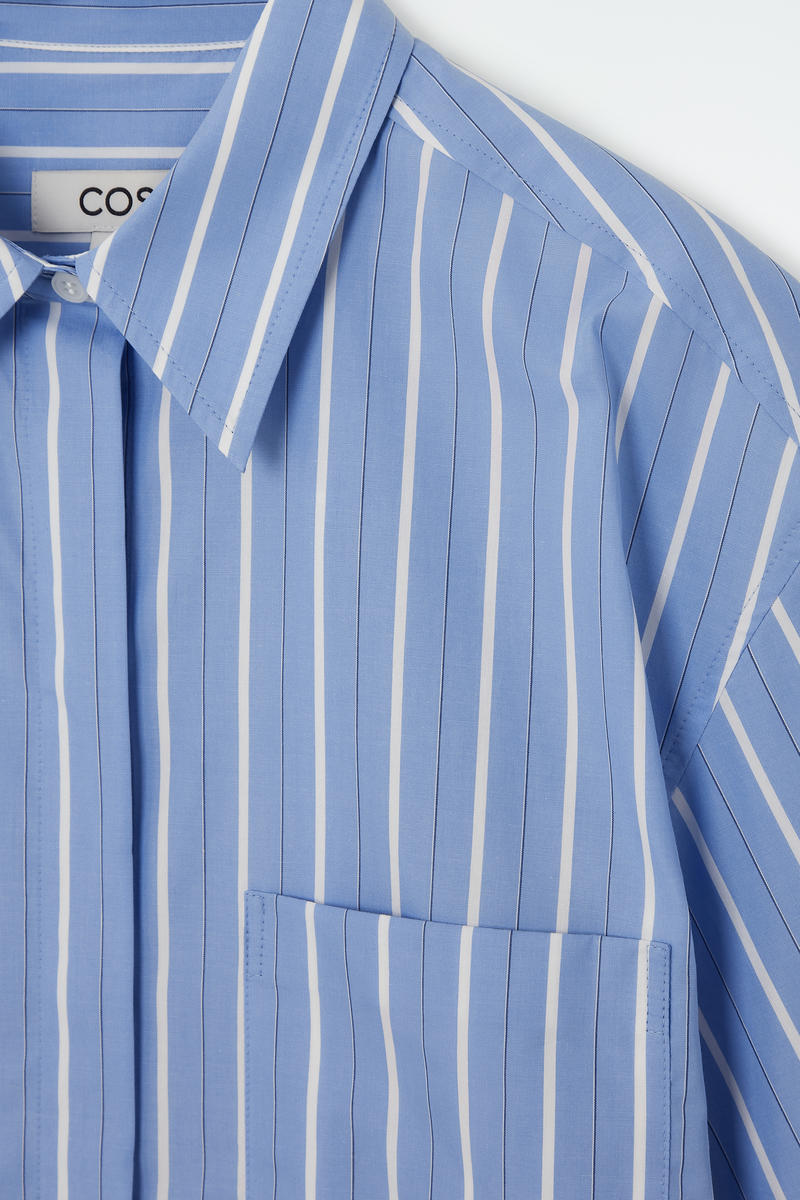 OVERSIZED POPLIN MINI SHIRT DRESS オーバーサイズポプリンミニ  