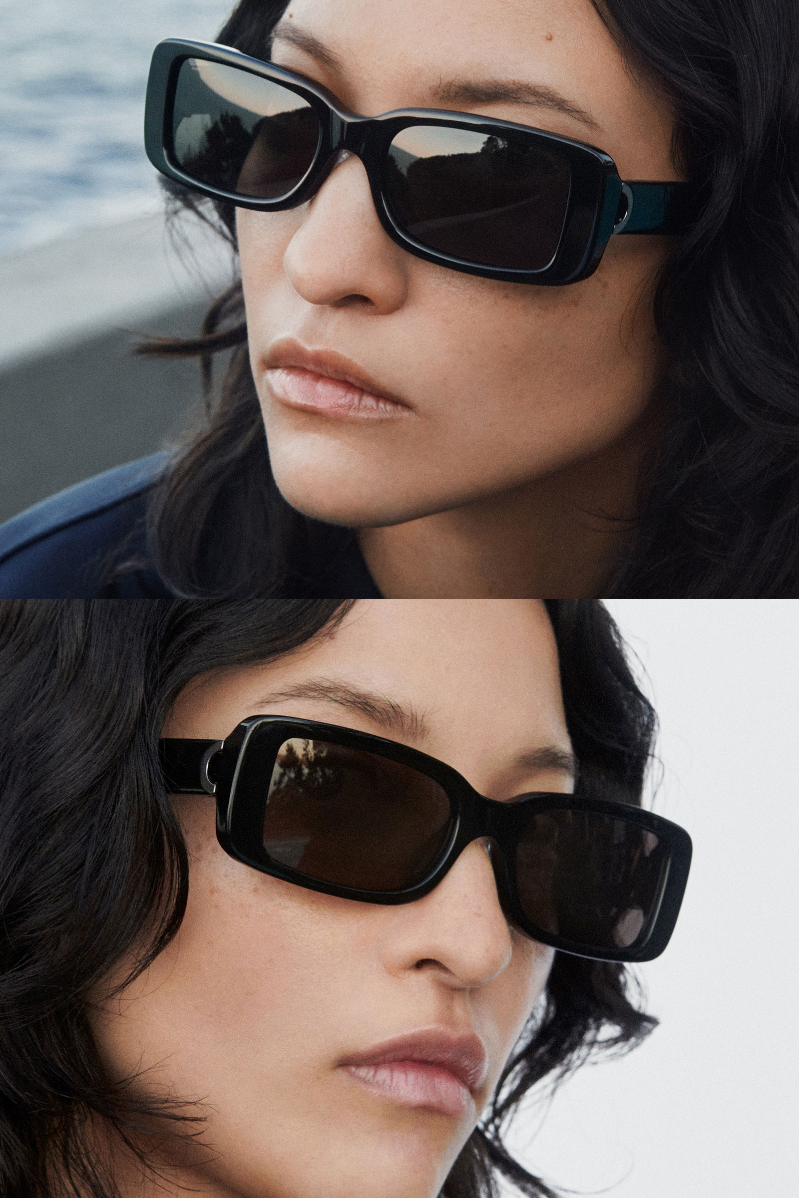 小物 SKYLRK Slim Sunglasses Gloss Black skylrk サングラスblack