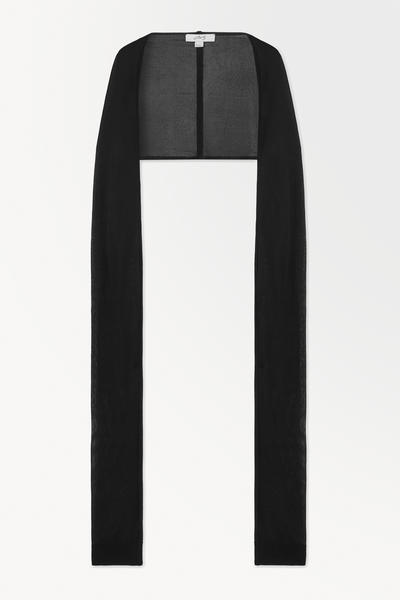 COS シルクブレンドボレロニットスリーブ