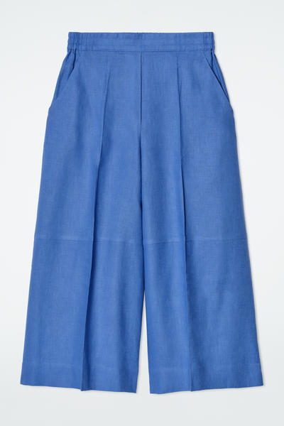 COS リネンキュロットパンツ