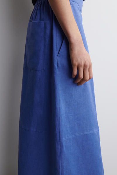 COS リネンキュロットパンツ