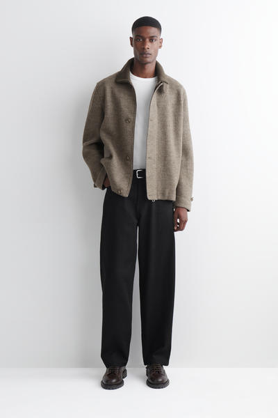 COS スリムフィットリブTシャツ