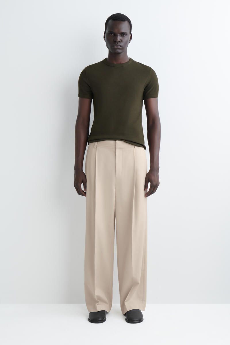 COS スリムフィットリブTシャツ XS 2枚セット COS スリムフィットリブTシャツ XS 2枚セット SLIM RIBBED T-SHIRT