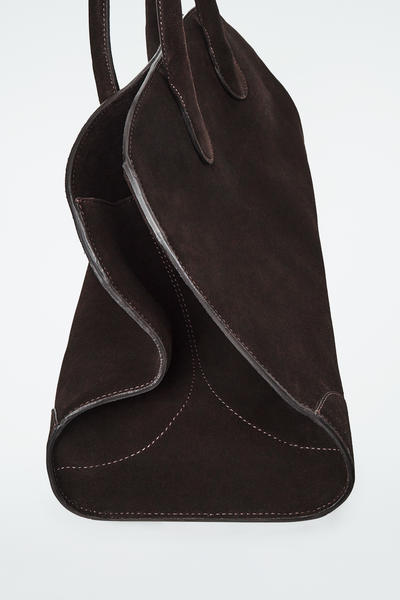 COS スタジオボウリングバッグ - レザー