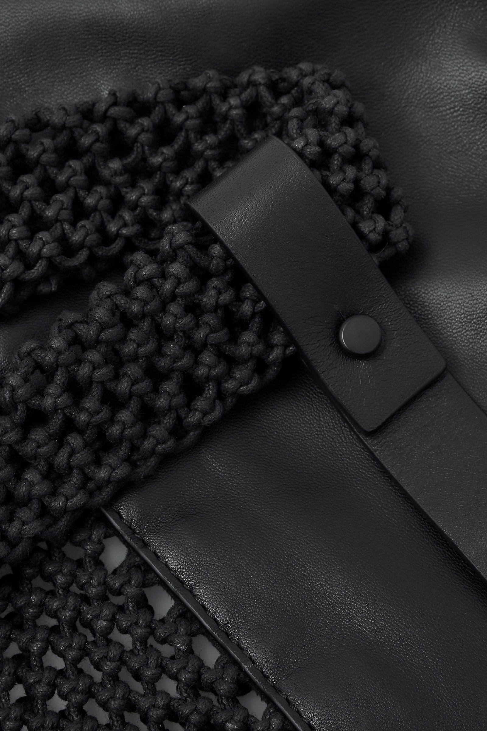 WOVEN TOTE - LEATHER 編みレザートートバッグ｜COS コス 公式