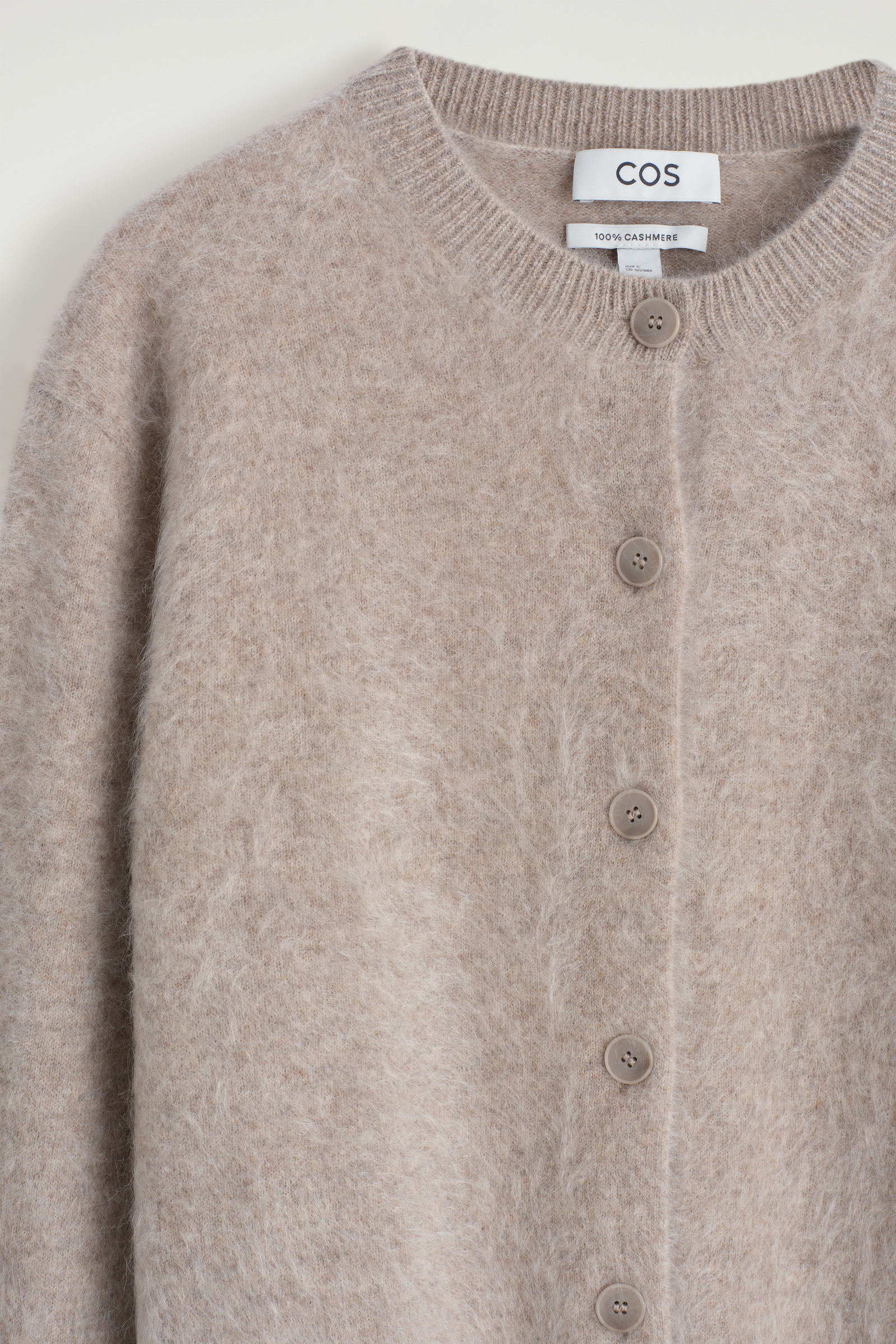 PURE BRUSHED-CASHMERE CARDIGAN ピュアブラッシュドカシミヤ