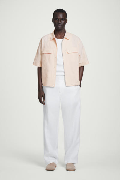 COS オーバーサイズフラップポケットユーティリティシャツ