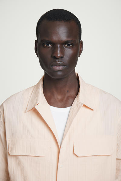 COS オーバーサイズフラップポケットユーティリティシャツ