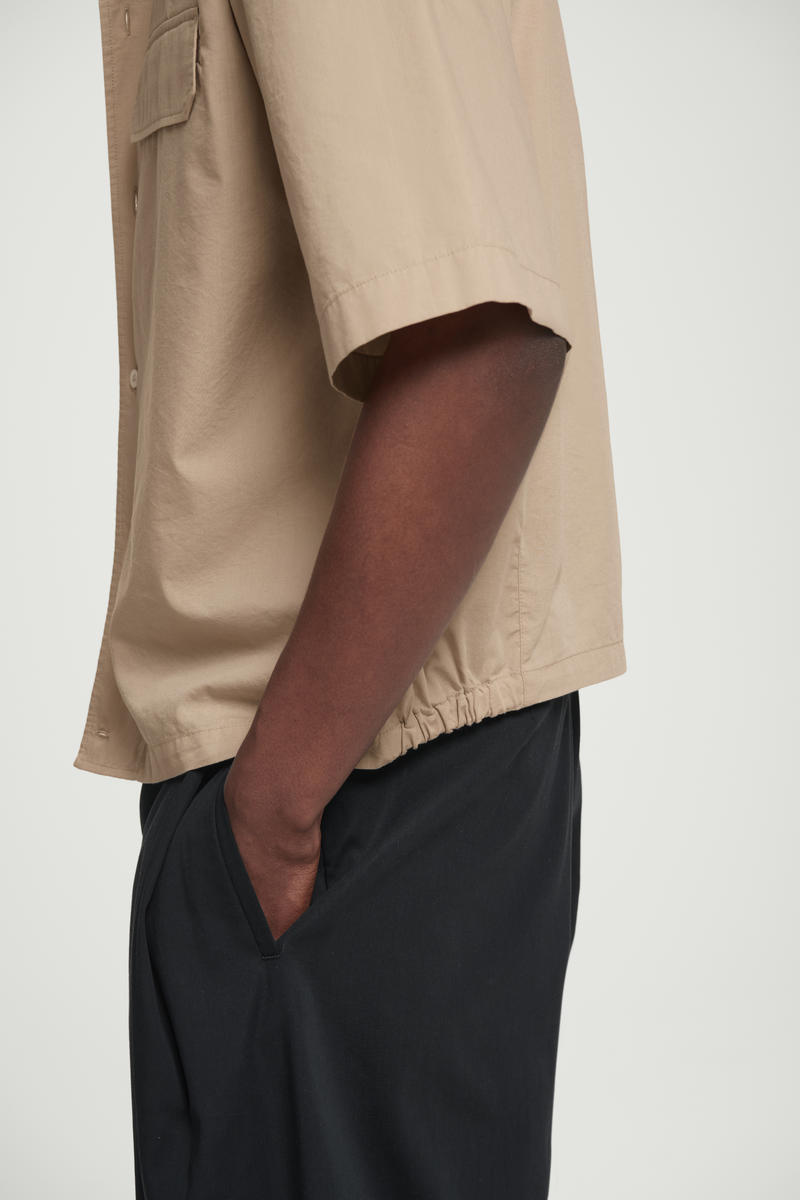 OVERSIZED FLAP-POCKET UTILITY SHIRT オーバーサイズフラップポケット