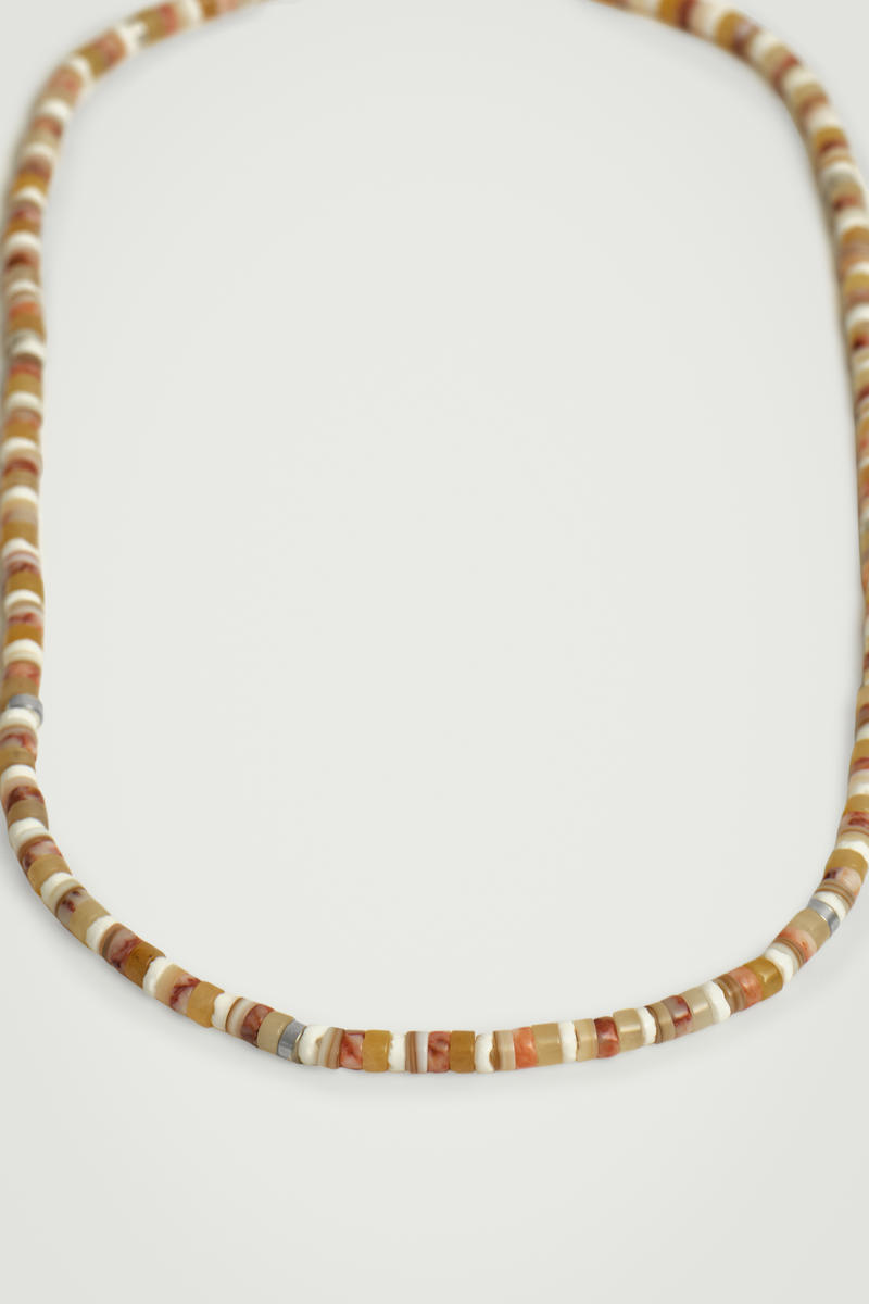 COS セミプレシャスビーズネックレス