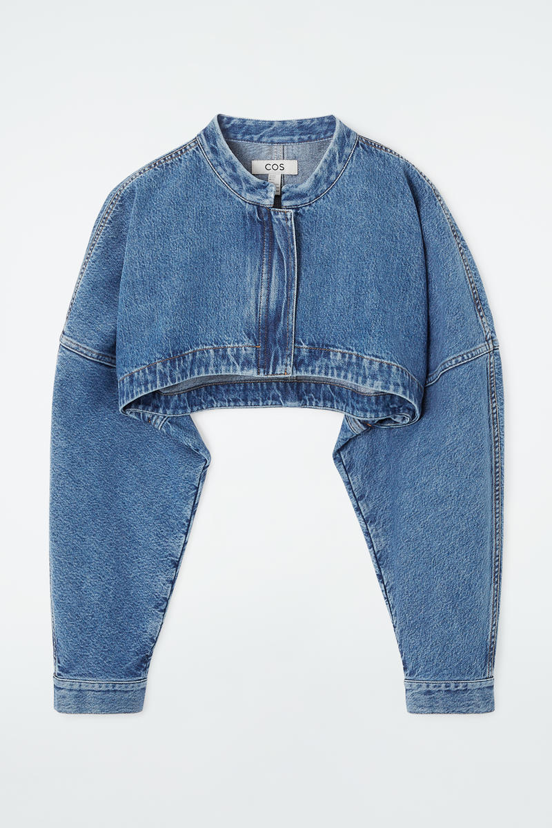 CROPPED HYBRID DENIM JACKET クロップドハイブリッドデニムジャケット 