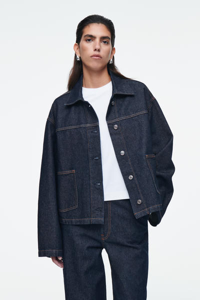 RAW DENIM JACKET ローデニムジャケット インディゴ｜COS コス 公式
