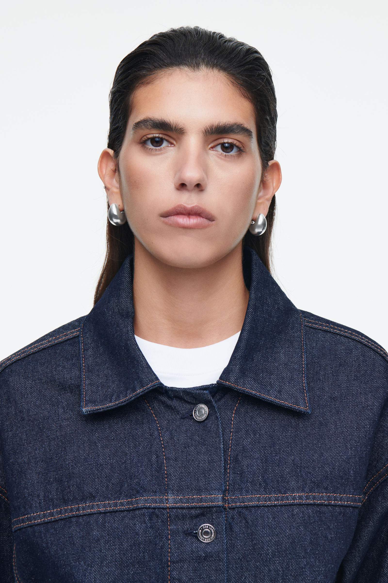 RAW DENIM JACKET ローデニムジャケット インディゴ｜COS コス 公式