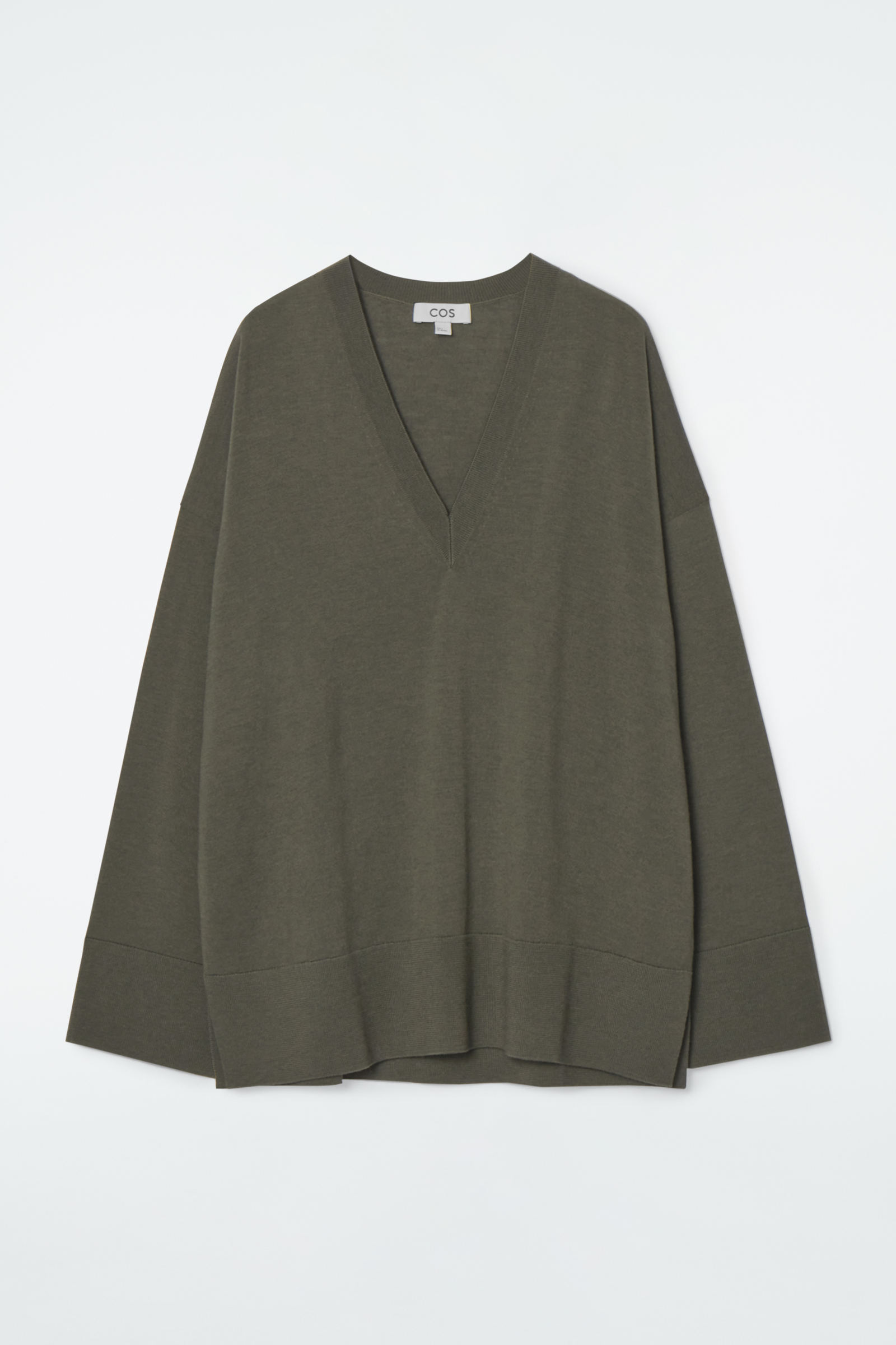 V-NECK MERINO WOOL JUMPER Vネックメリノウールセーター｜COS コス 