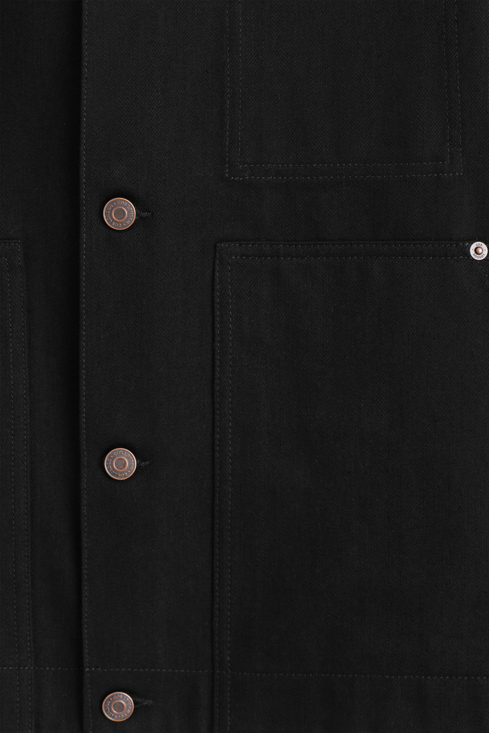 RELAXED DENIM JACKET リラックスデニムジャケット ブラックセルビッジ