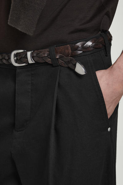 COS タック入りワイドレッグデニムパンツ