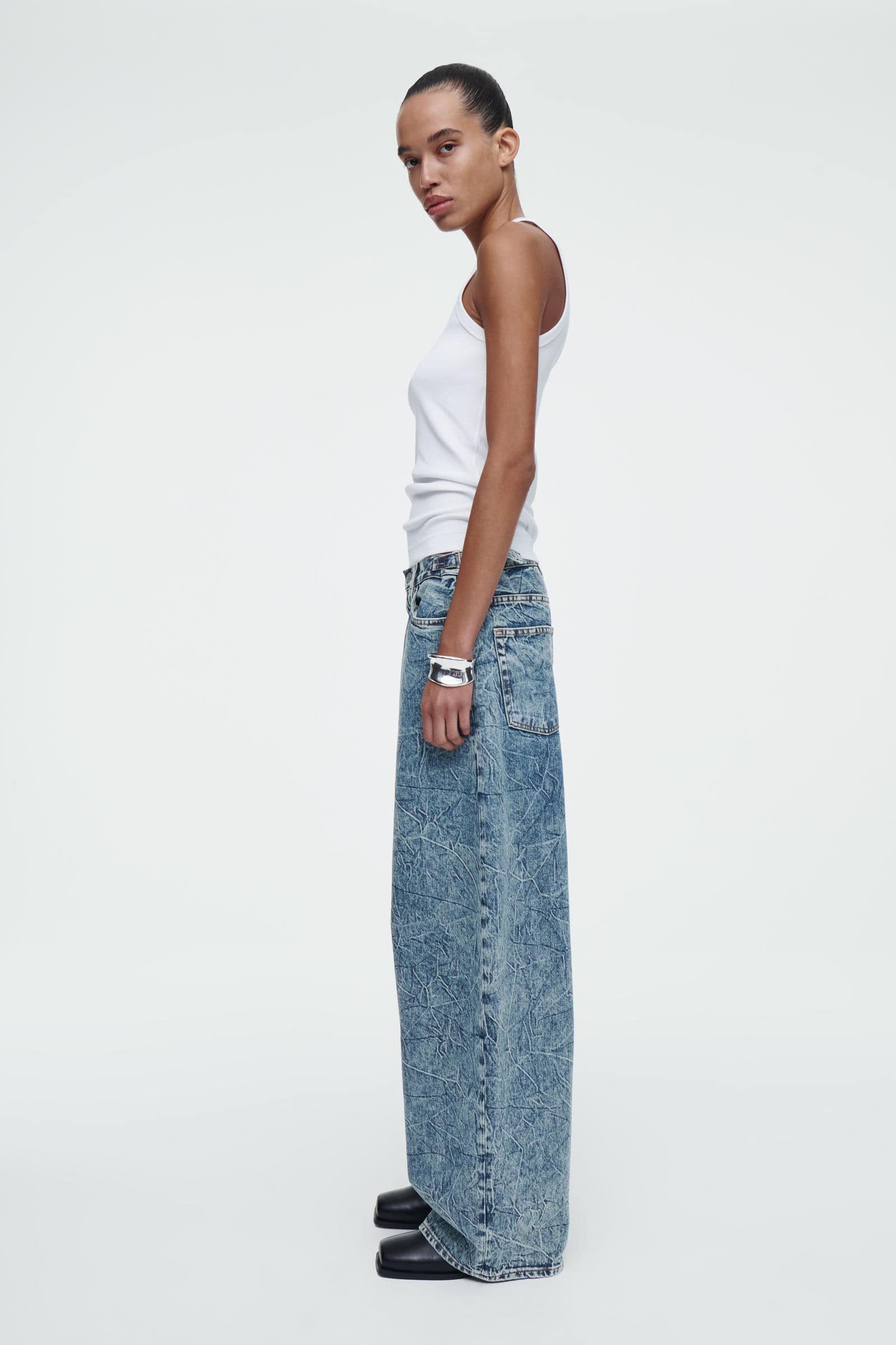 COAST JEANS - WIDE COAST JEANS - ワイド ブルー｜COS コス 公式