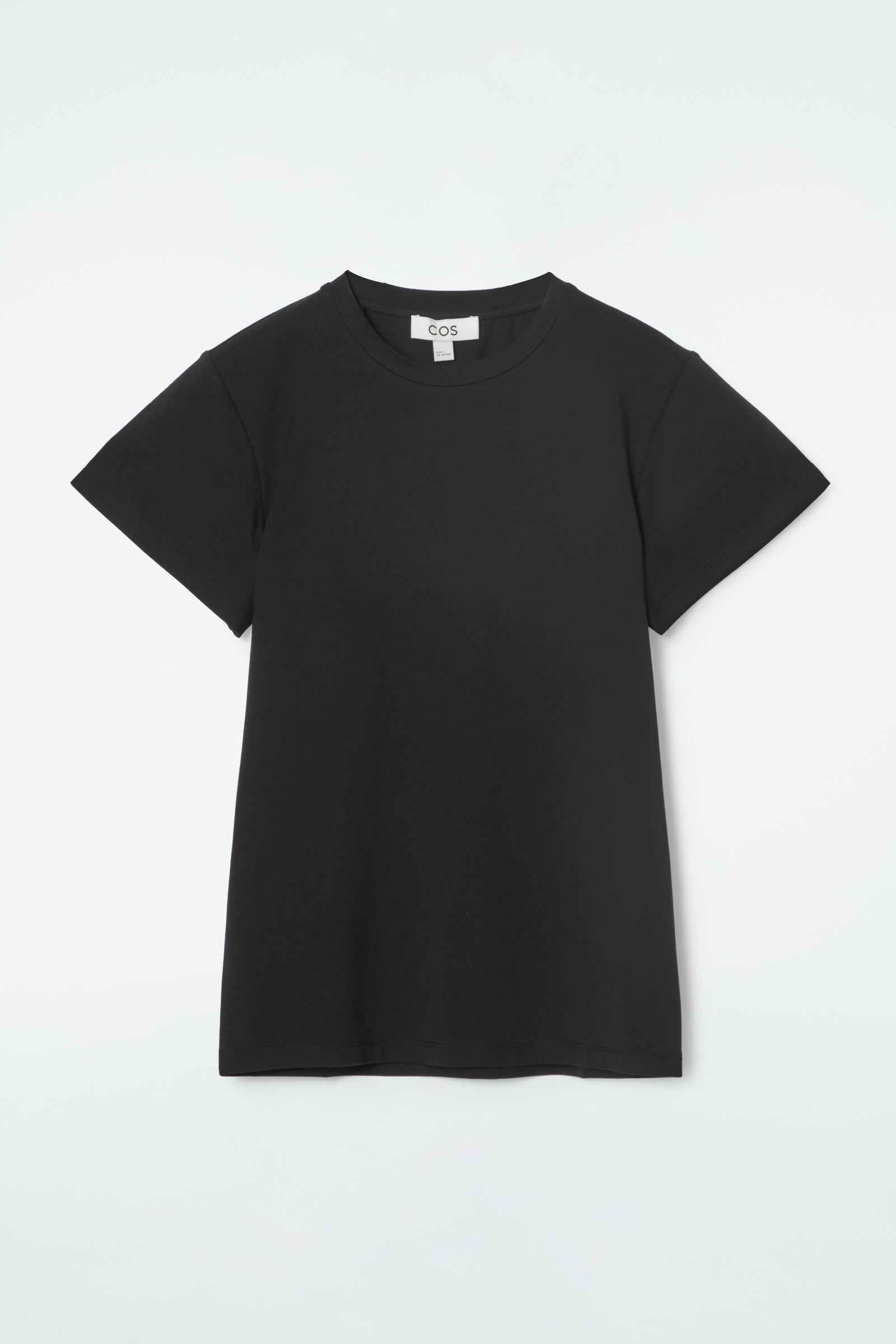 SLIM-FIT T-SHIRT スリムフィットTシャツ ブラック｜COS コス 公式