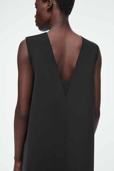 COS Aラインスキューバミニワンピース