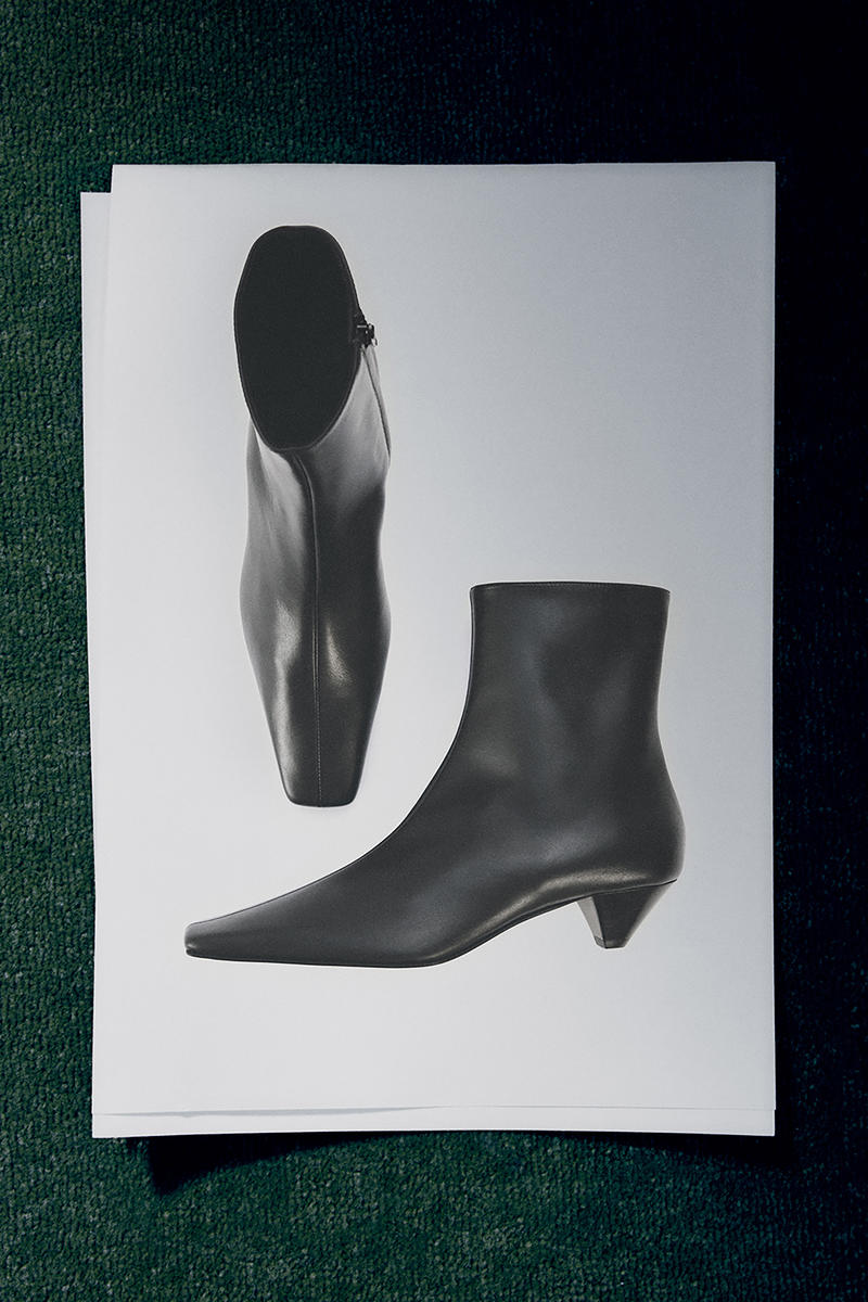 SQUARE-TOE LEATHER ANKLE BOOTS スクエアトゥレザーアンクル SQUARE-TOE LEATHER ANKLE BOOTS スクエアトゥレザーアンクル