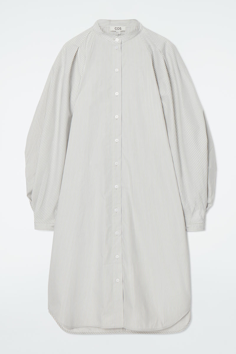 COS ミディシャツワンピース