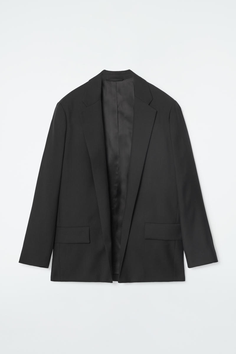 SINGLE-BREASTED WOOL BLAZER シングルブレスト ウールブレザー｜COS 
