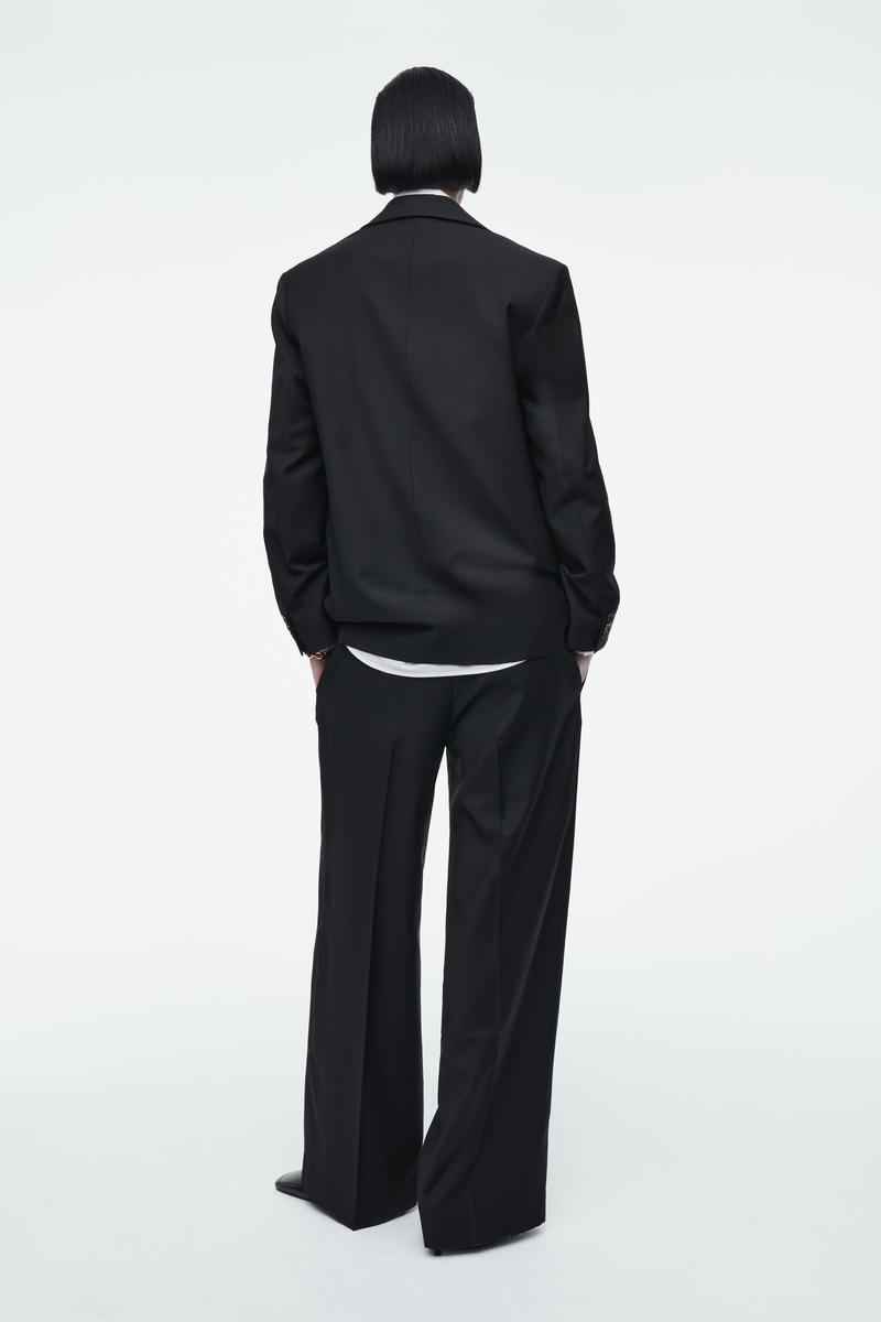 SINGLE-BREASTED WOOL BLAZER シングルブレスト ウールブレザー｜COS 