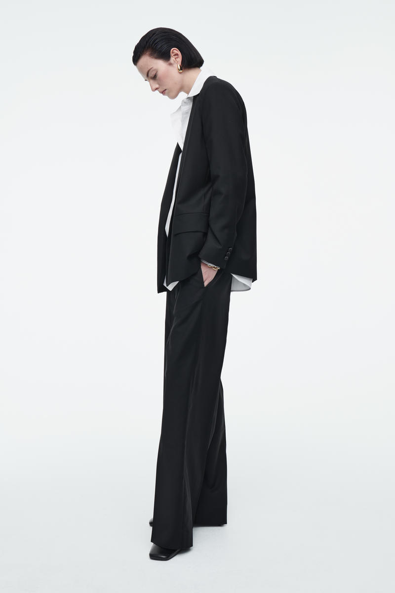 SINGLE-BREASTED WOOL BLAZER シングルブレスト ウールブレザー｜COS 