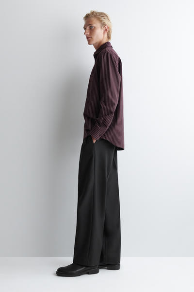 COS リラックスツイルシャツ