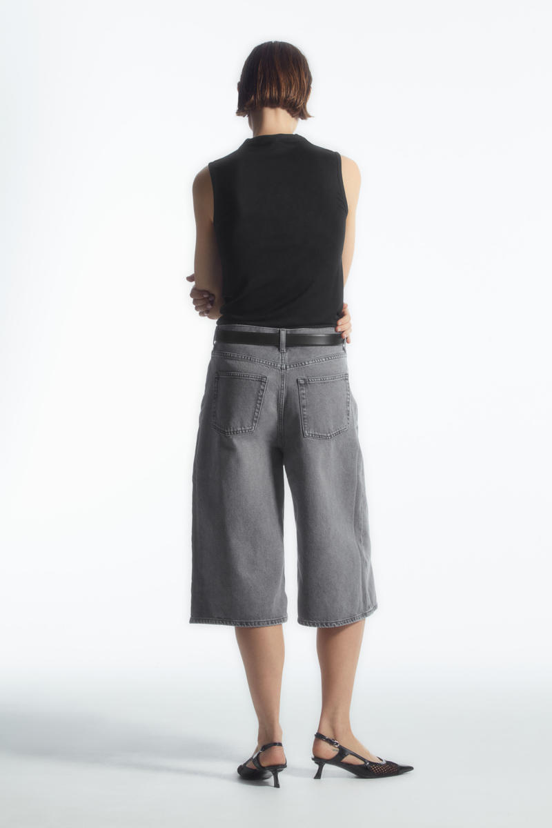 NoREMID ダークデニム ショートパンツ NOREMID デニムショートパンツ Lサイズ - メルカリ