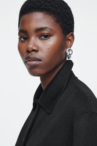 BOXY DOUBLE-FACED WOOL JACKET ボクシーダブルフェイスウール