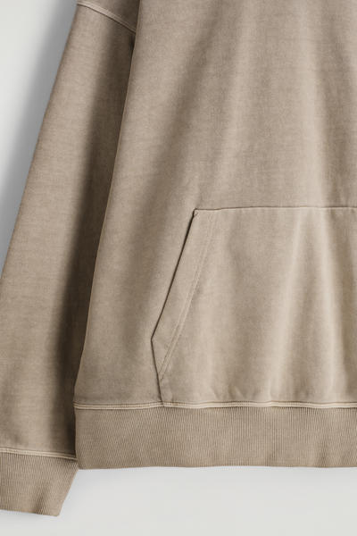 COS ウォッシュドコットンジャージーパーカー