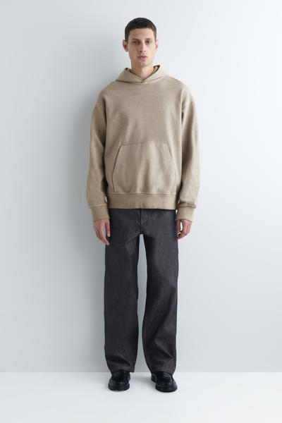 COS ウォッシュドコットンジャージーパーカー