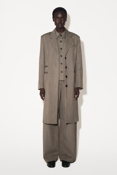 COS ウールブレンドワイドパンツ