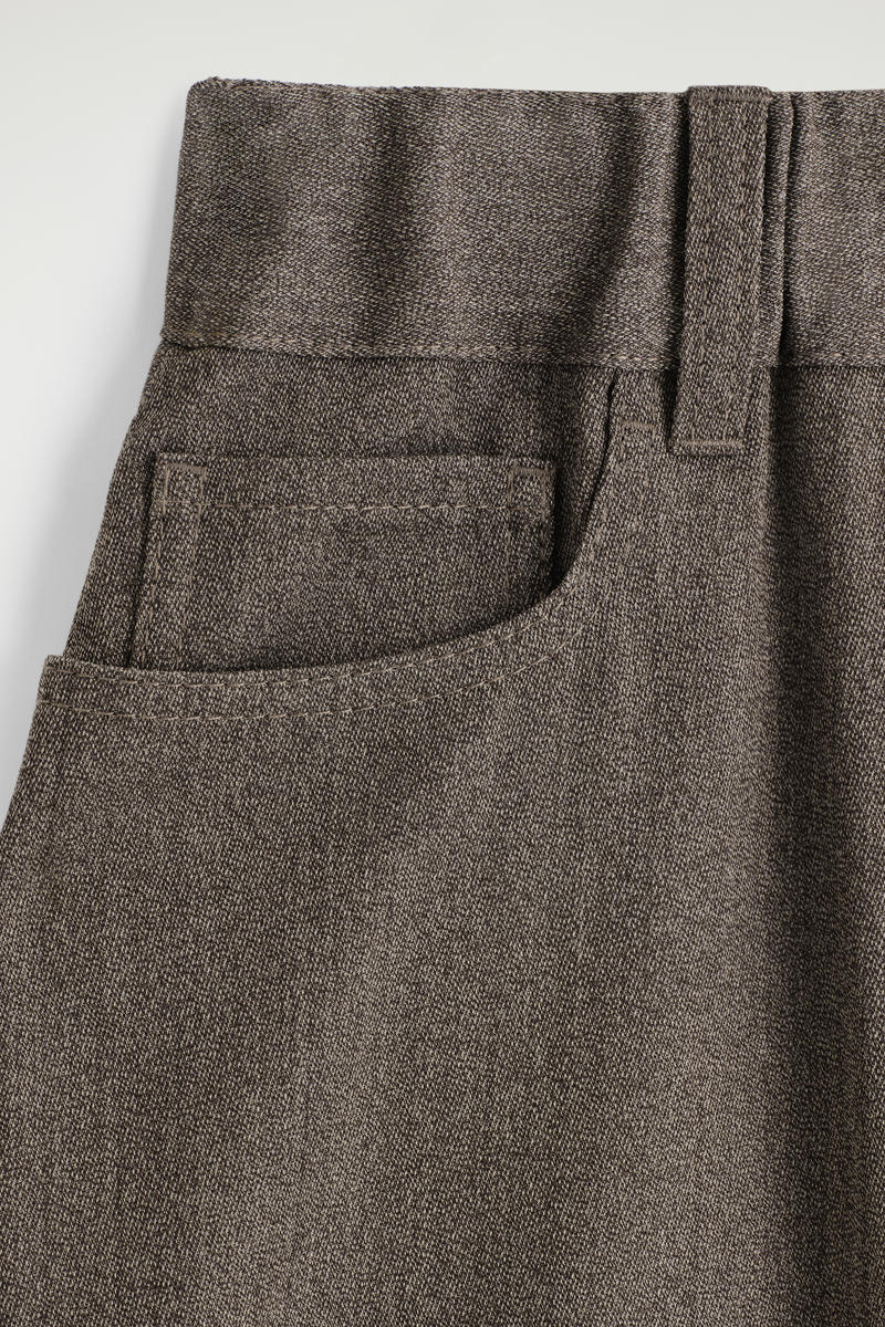 COS ウールブレンドワイドパンツ