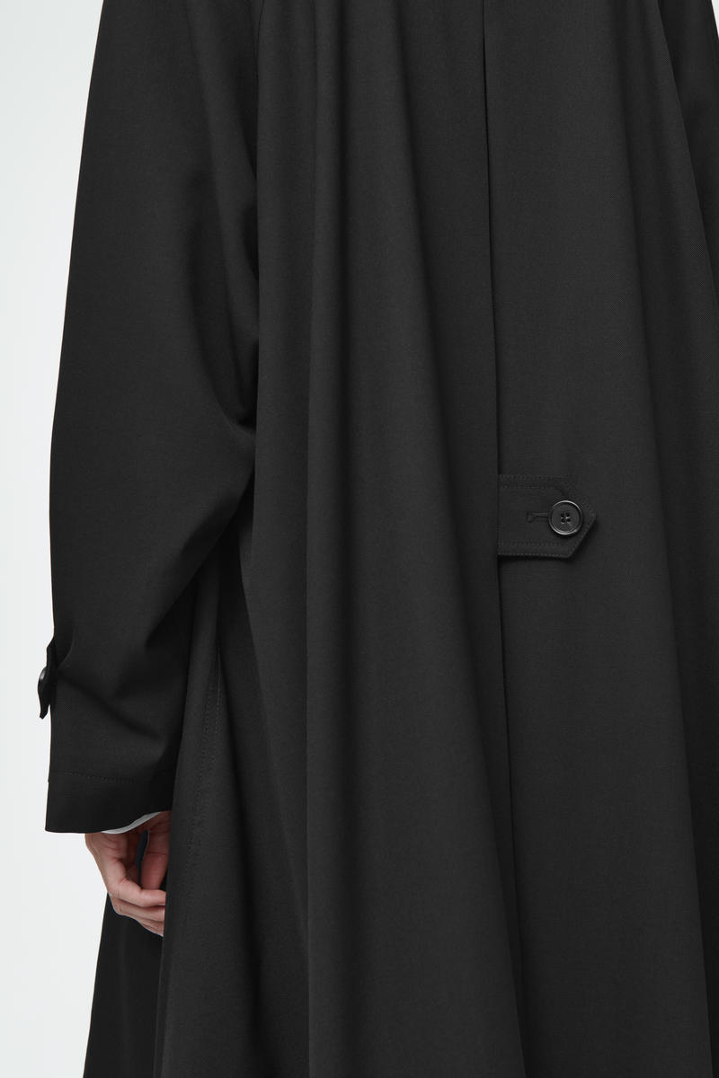 VOLUMINOUS SWING TRENCH COAT ボリュームスイングトレンチコート