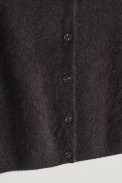 COS ピュアブラッシュドカシミヤベスト