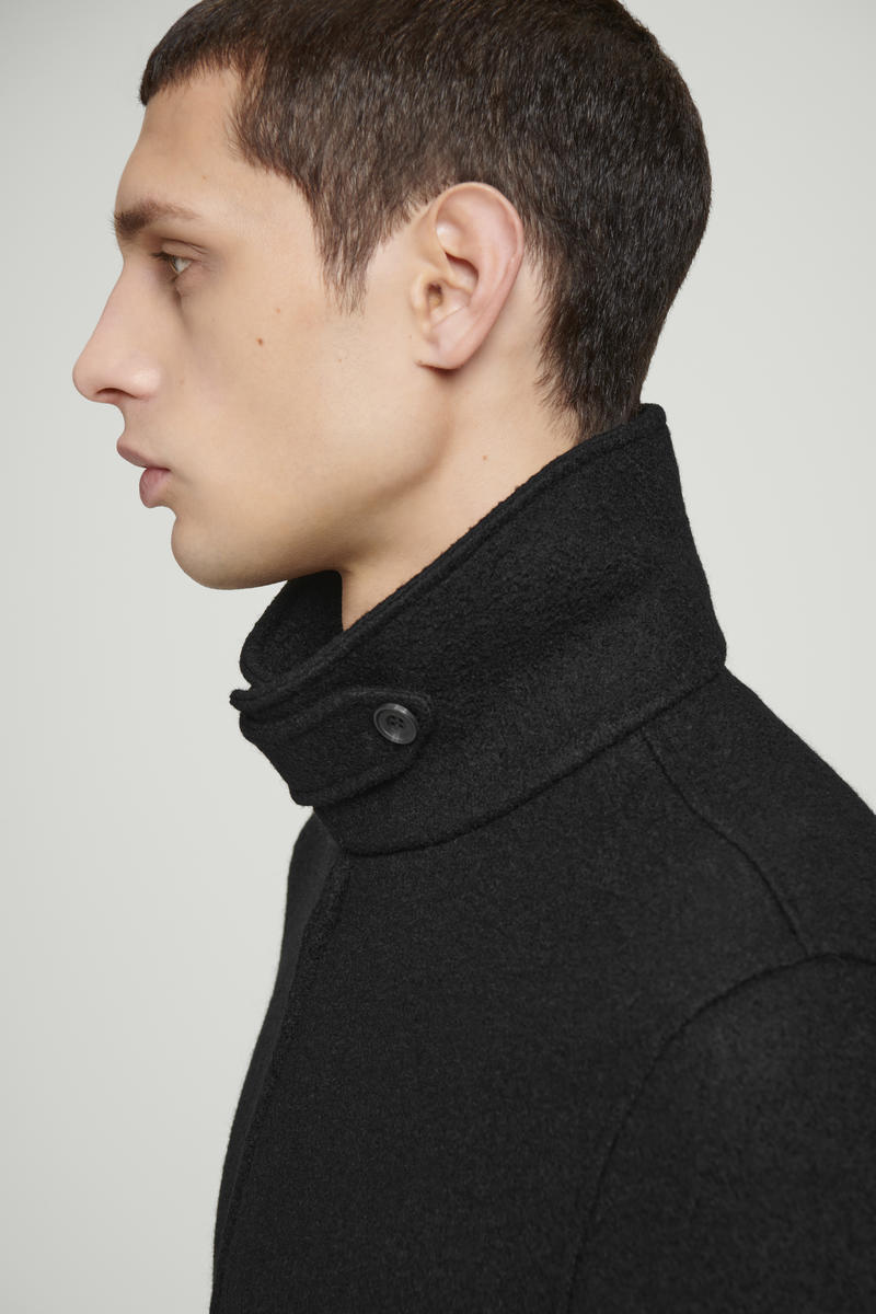 BOILED MERINO WOOL AVIATOR JACKET ボイルドメリノウールアビエイター 