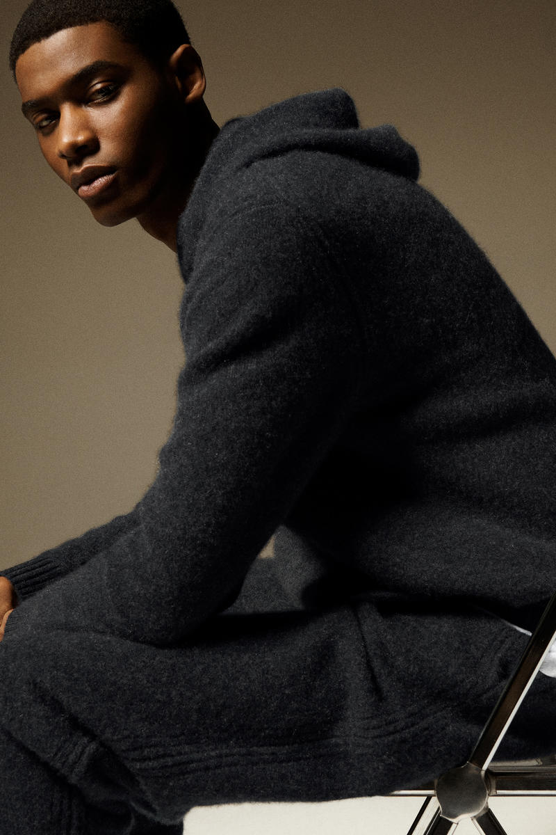 BOILED-CASHMERE HOODIE ボイルドカシミヤパーカー｜COS コス